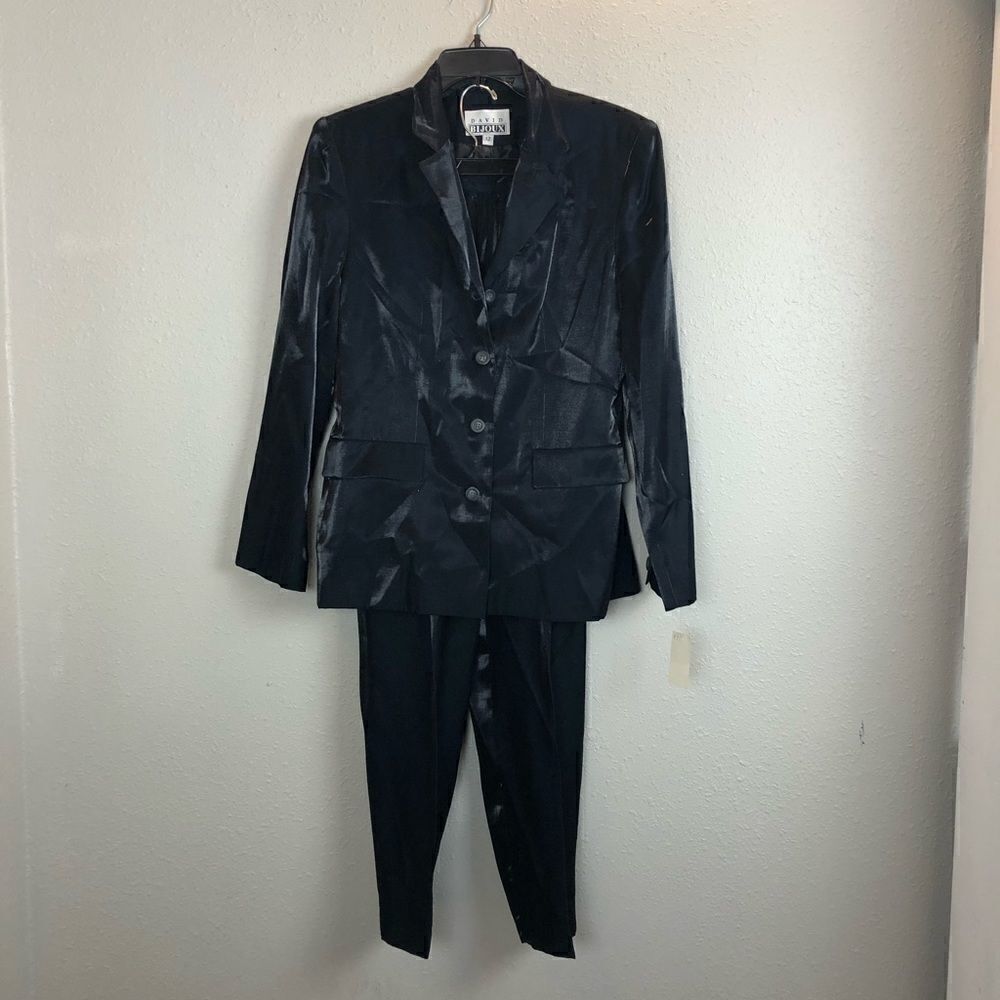 NWT David Bijoux Two-Piece Matching Blazer & Pants